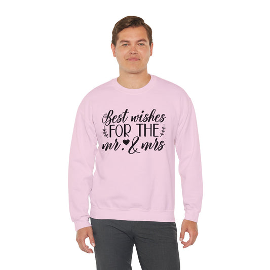 Best Wishes for the couples Unisex Heavy Blend™ Crewneck Sweatshirt