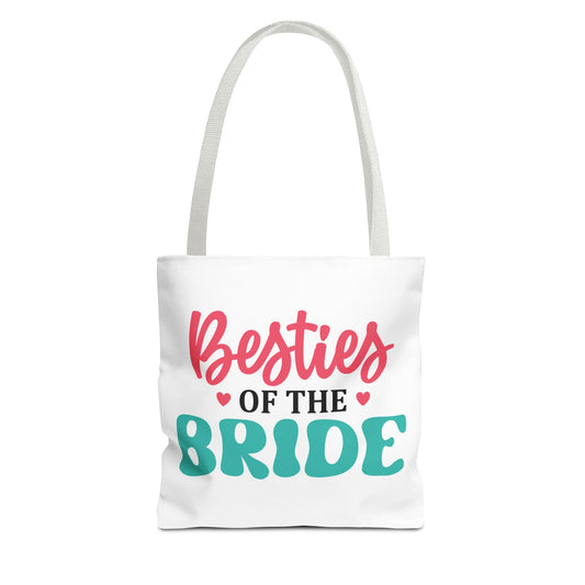 Besties of the bride Tote Bag (AOP)